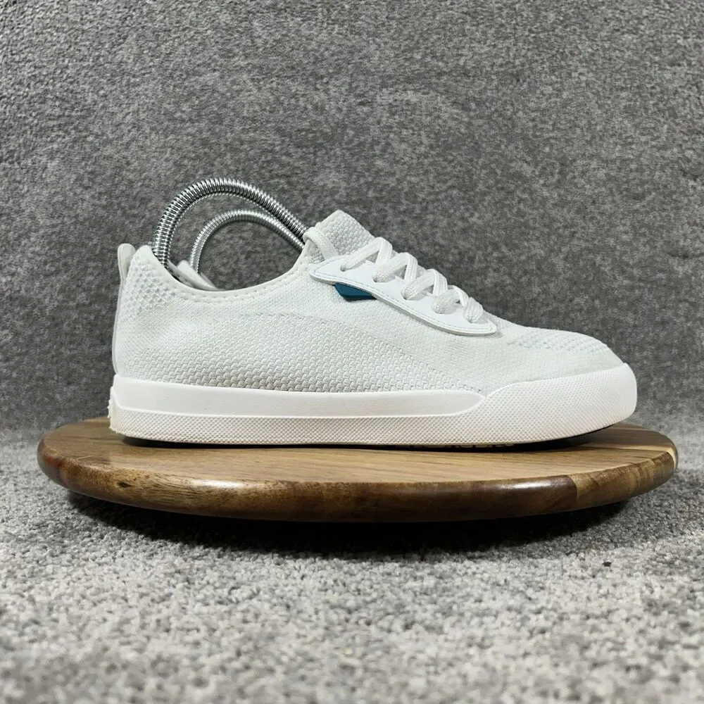 Vessi Weekend Classic Women’s Size 8 Marble White Casual Athletic Shoes Used